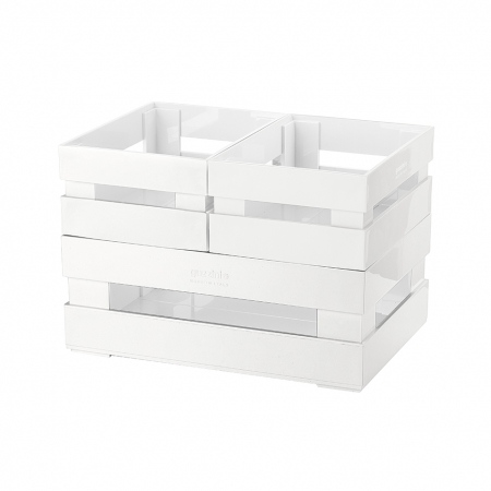 Набор из 3 ящиков Guzzini Tidy&Store, белый