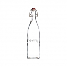 Бутылка Kilner Clip Top, квадратная, 1 л