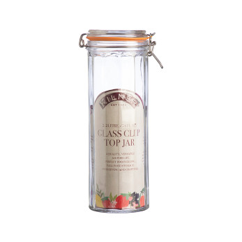 Банка гранёная Kilner Clip Top, 2.2 л