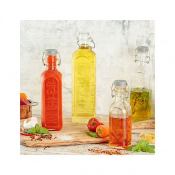 Бутылка Kilner Clip Top с мерными делениями, 0.6 л