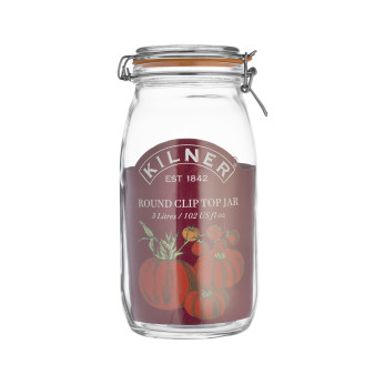 Банка Kilner Clip Top, 3 л