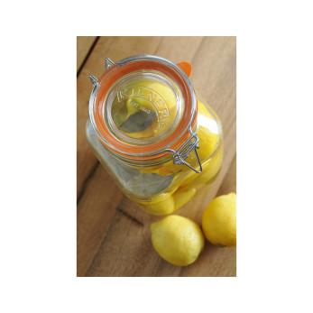 Банка Kilner Clip Top, квадратная, 1.5 л