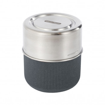 Ланч-бокс Black+Blum Glass Lunch pot, серый, 450 мл