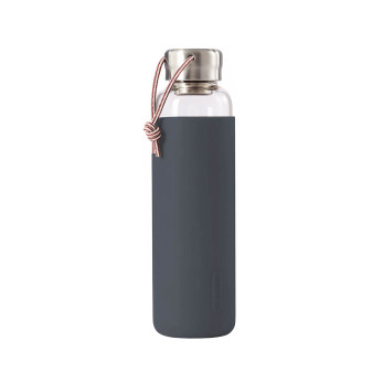 Бутылка для воды Black+Blum, стеклянная, 600 мл, серая