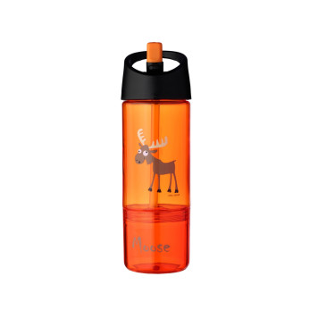 Детская бутылка 2 в 1 Carl Oscar Moose, оранжевая