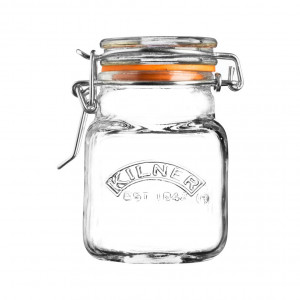 Квадратная банка Kilner Clip Top, 70 мл