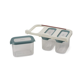 Набор из 3 подвесных контейнеров для хранения CupboardStore, 1.3 л