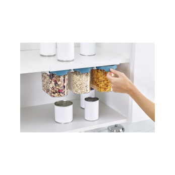 Набор из 3 подвесных контейнеров для хранения CupboardStore, 1.3 л