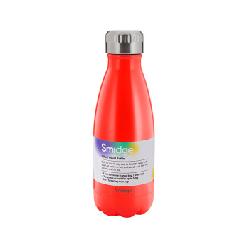 Термобутылка Smidge Coral, 350 мл