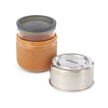 Бутылка для воды Black+Blum 600 мл + ланч-бокс Glass Lunch pot