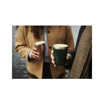 Термокружка Chilly's Bottles Сoffee cup, 340 мл, сhrome rose gold