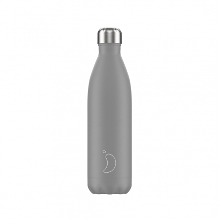 Термос Chilly's Bottles Monochrome, 750 мл, grey