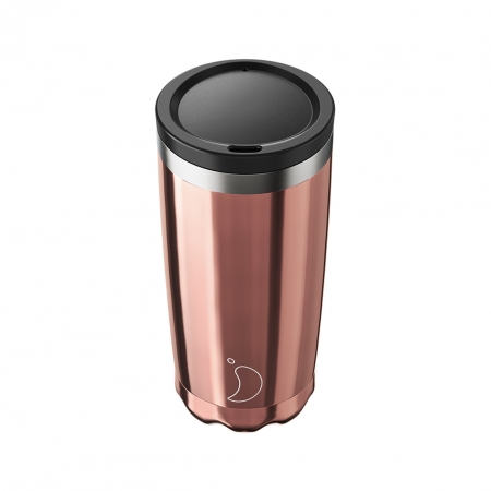 Термокружка Chilly's Bottles Сoffee cup, 500 мл, chome rose gold