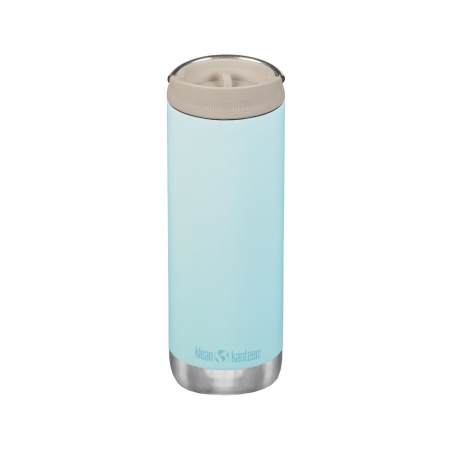 Термокружка Klean Kanteen TKWide Cafe Cap, Blue Tint, 473 мл