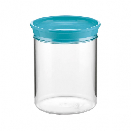 Банка для продуктов Guzzini Forme Casa, 1 л, синяя
