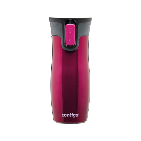 Термокружка Contigo West Loop Autoseal, 470 мл, малиновая