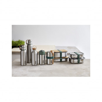Термос для еды Black+Blum Food Flask B, 400 мл, оливковый