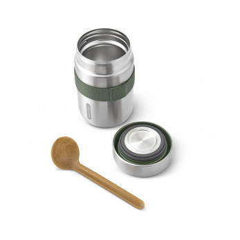 Термос для еды Black+Blum Food Flask B, 400 мл, оливковый