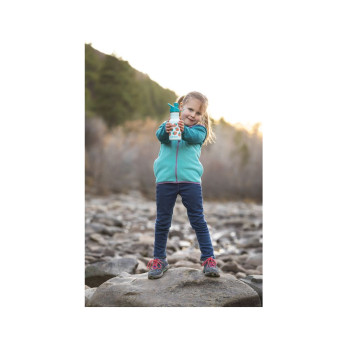 Детская бутылка Klean Kanteen Kid Classic Narrow Sport, Blue Tint Strawberries, 355 мл