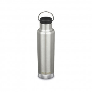 Термобутылка Klean Kanteen Insulated Classic, Brushed Stainless, 592 мл