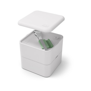 Набор столовых приборов в футляре Monbento MB Slim Box, зеленый