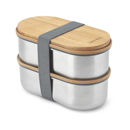 Ланч-бокс Black+Blum Bento, серый