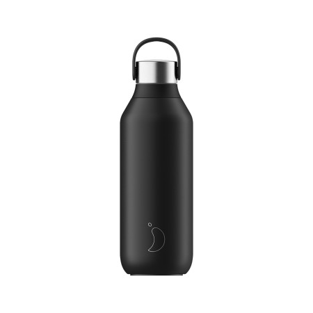 Термос Chilly's Bottles Series 2, 500 мл, черный