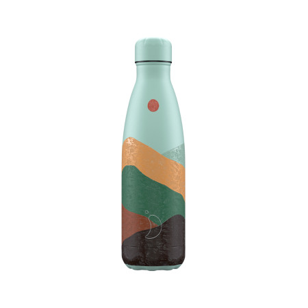 Термос Chilly's Bottles Artist, 500 мл, Maus Haus Midmorning Mountains
