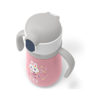 Термос детский Monbento MB Stram Pink Bunny, 360 мл 