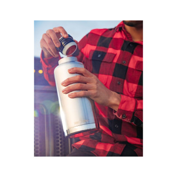 Термобутылка Klean Kanteen TKWide Loop Cap Brushed Stainless, 1900 мл