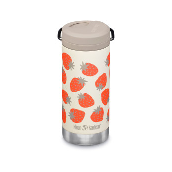 Термокружка Klean Kanteen TKWide Twist Cap Strawberries, 355 мл