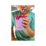 Детский стакан одностенный с трубочкой Klean Kanteen Kid Cup Straw Lid Crocus Petal, 296 мл 