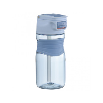 Бутылка для воды Smart Solutions Slow Sip, 450 мл, голубая