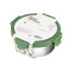 Ланч-бокс стальной со стеклянной крышкой Smart Solutions, 650 мл, зеленый