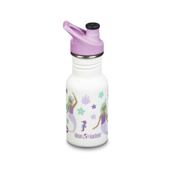 Детская бутылка Klean Kanteen Kid Classic Narrow Sport Mermaids, 355 мл