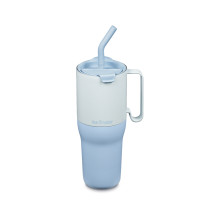 Термостакан Klean Kanteen Rise Tumbler Straw Lid Ice Blue, 1065 мл