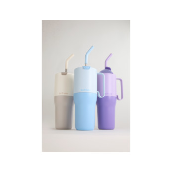 Термостакан Klean Kanteen Rise Tumbler Straw Lid Ice Blue, 1065 мл