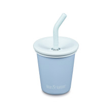 Детский стакан с трубочкой Klean Kanteen Kid Cup Straw Lid Clear Sky, 296 мл