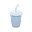 Детский стакан с трубочкой Klean Kanteen Kid Cup Straw Lid Clear Sky, 296 мл