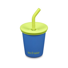 Детский стакан с трубочкой Klean Kanteen Kid Cup Straw Lid Super Sonic, 296 мл