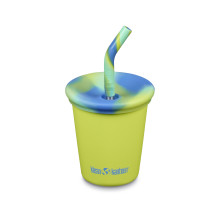 Детский стакан с трубочкой Klean Kanteen Kid Cup Straw Lid Juicy Pear, 296 мл